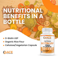 GMP-certified biotin supplement packaging