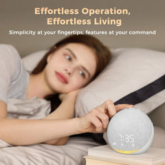 Acedeck kid-friendly multi-sound clock supports bedtime routines.