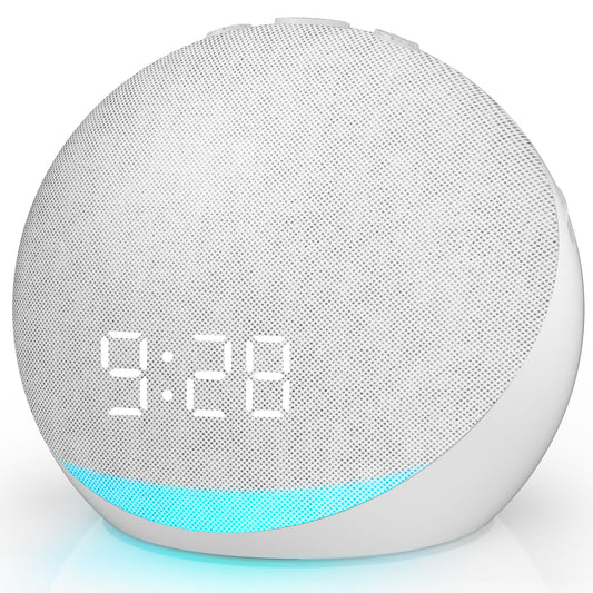 Acedeck sound machine on a nightstand delivering soothing sleep sounds for the bedroom.