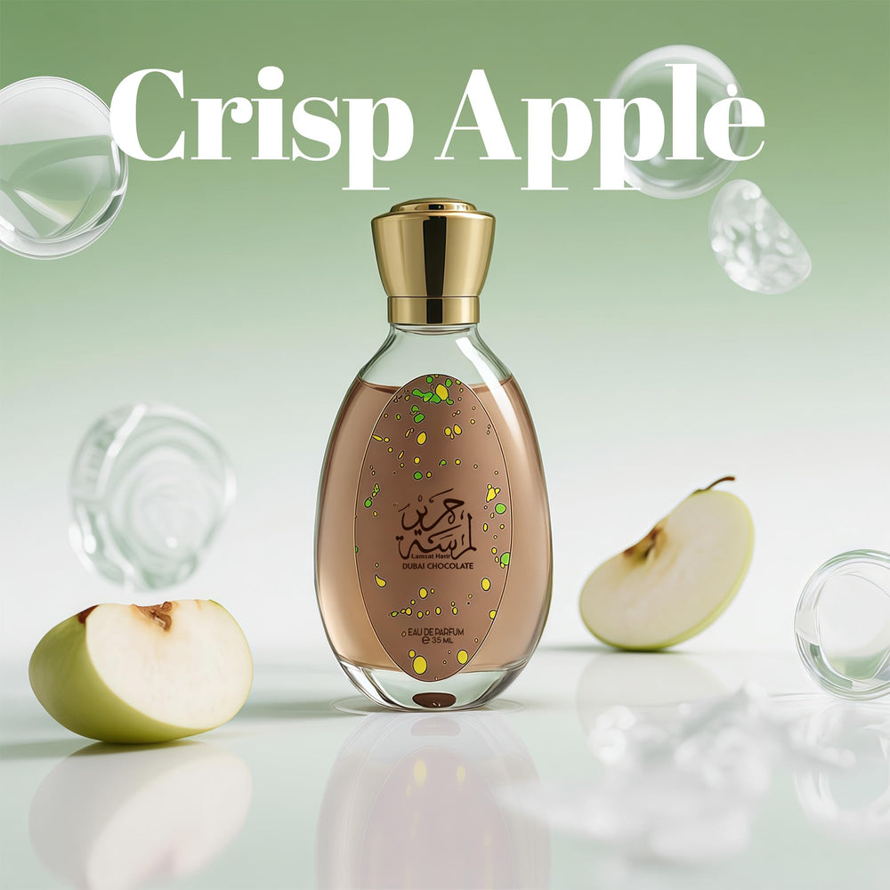 A Center Lamsat Harir apple note adds crisp freshness