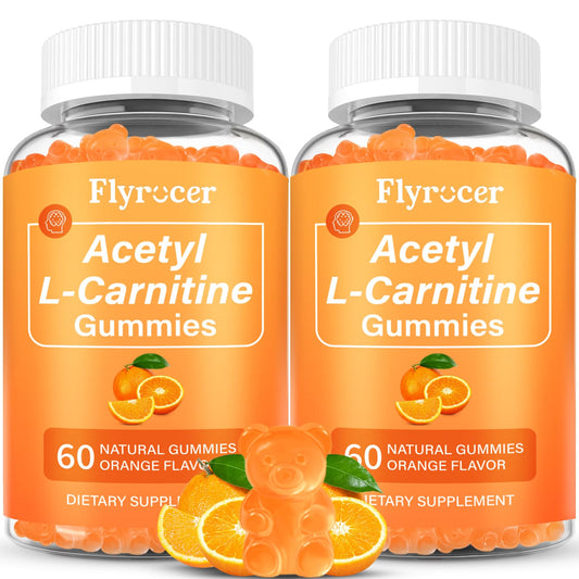 2 Pack Acetyl L-Carnitine Gummies front view