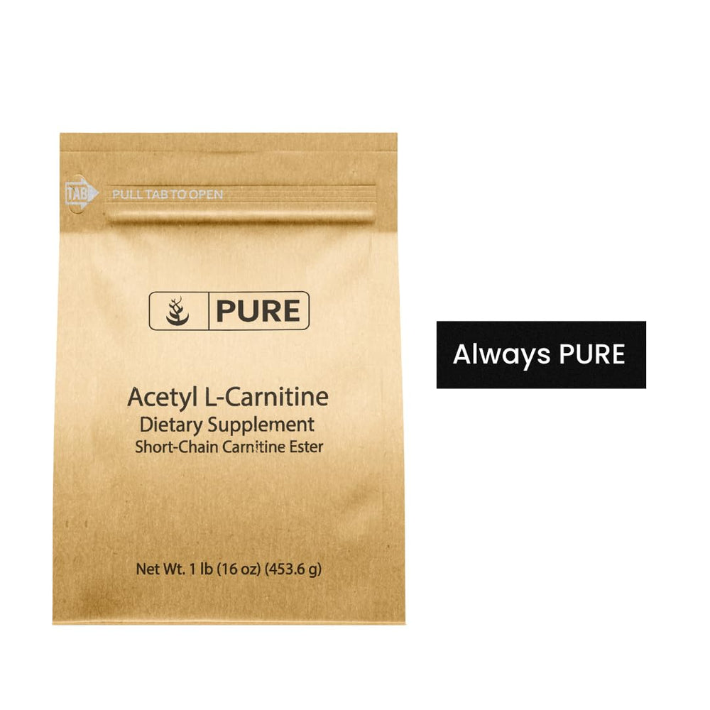 Ingredients panel for Acetyl L-Carnitine (ALCAR) Powder