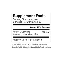 Close-up of Acetyl L-Carnitine capsules