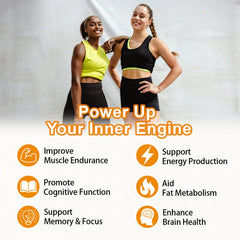 Sugar-free Acetyl L-Carnitine Gummies label