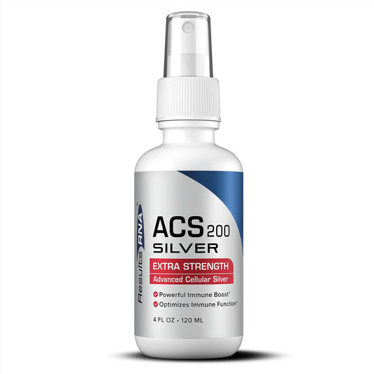 Results RNA ACS 200 Silver Extra Strength bottle front view