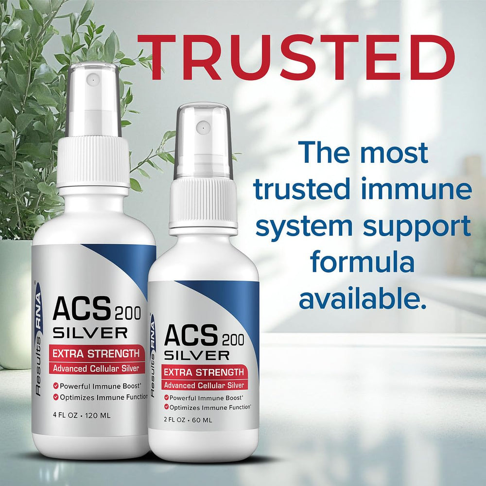 Ingredients and dosage information for ACS 200 Silver Extra Strength