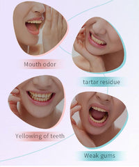 Radiant Whitening Toothpaste stain removal action