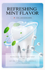 Toothpaste formula with natural mint extracts