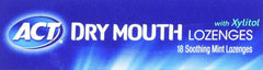 Packaging may vary for ACT Dry Mouth Lozenges with Xylitol 18-count pack