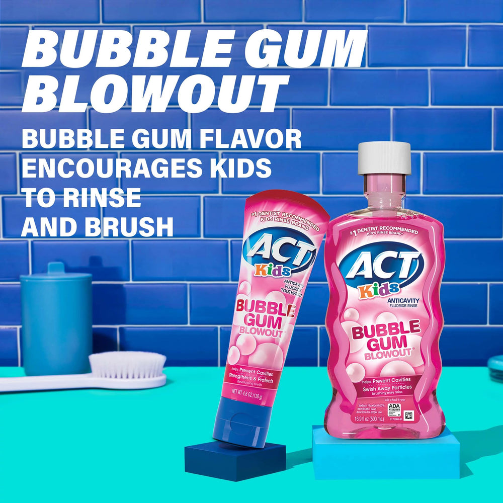 Illustration showing protection against bad breath in kids