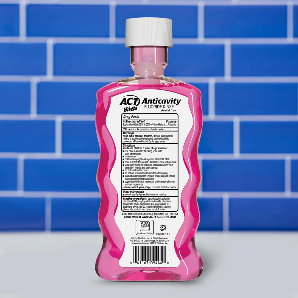 Bubble Gum flavor label and kids-friendly packaging