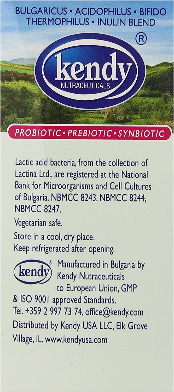 Synbiotic ingredients: Lactobacillus strains and inulin