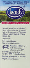 Synbiotic ingredients: Lactobacillus strains and inulin