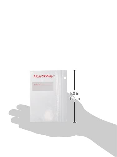 Pack of 100 ACTION BAG FL100 Floss-A-Way Organizers