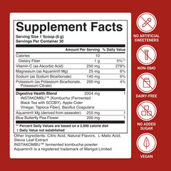 ActivatedYou Daily Digestive Tonic scoop ready to measure for easy daily use.