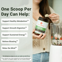 ACTIVATEDYOU scoop with powder representing 10 billion CFUs per serving