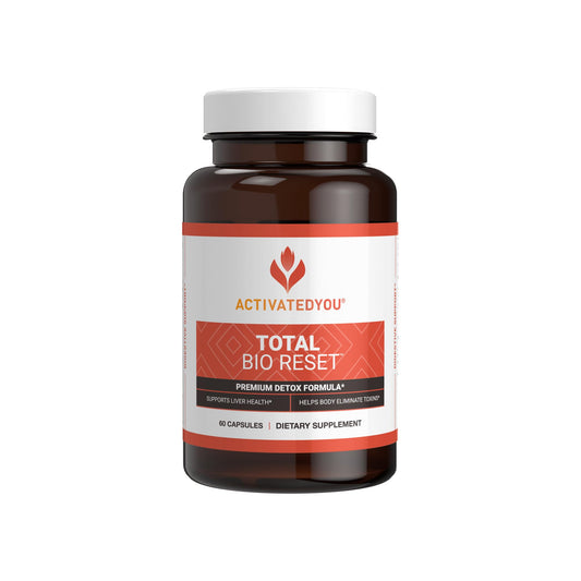 ActivatedYou Total Bio Reset bottle on white background