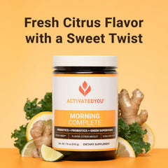Morning Complete Citrus Medley 3-pack packaging on table
