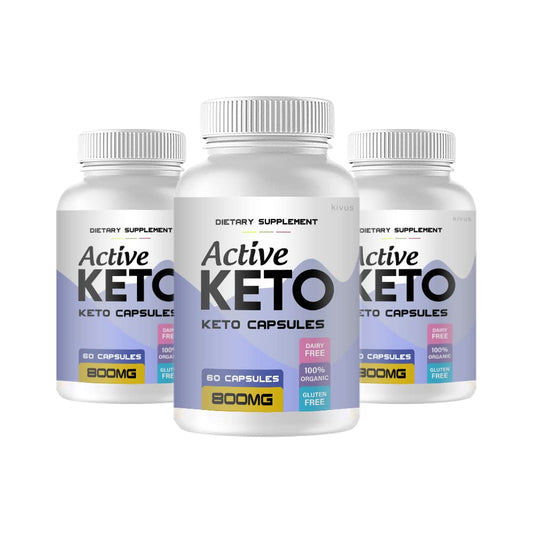 Active Keto Capsules bottle front view
