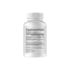 Nutrition label for Active Keto Capsules
