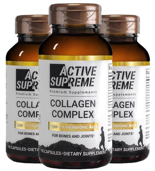 Active Supreme Type 2 Collagen bottle for daily joint support