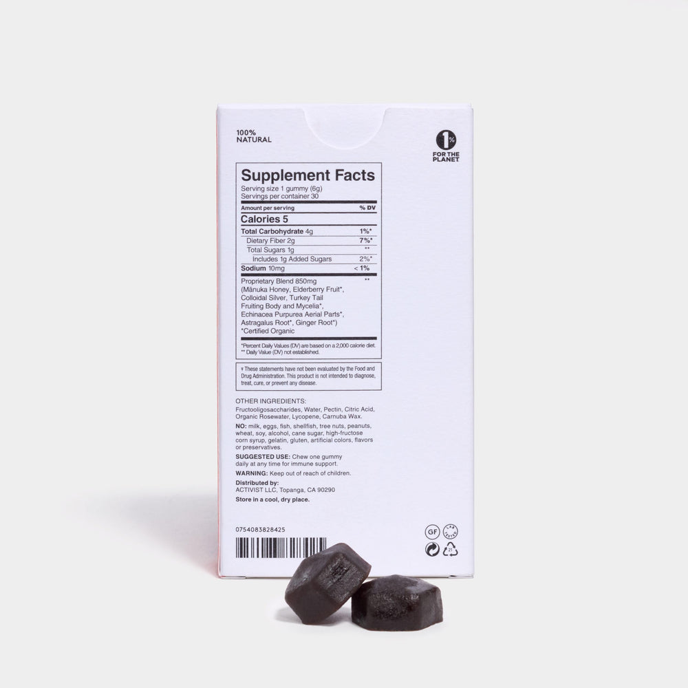 Gluten-free, Non-GMO Project Verified packaging