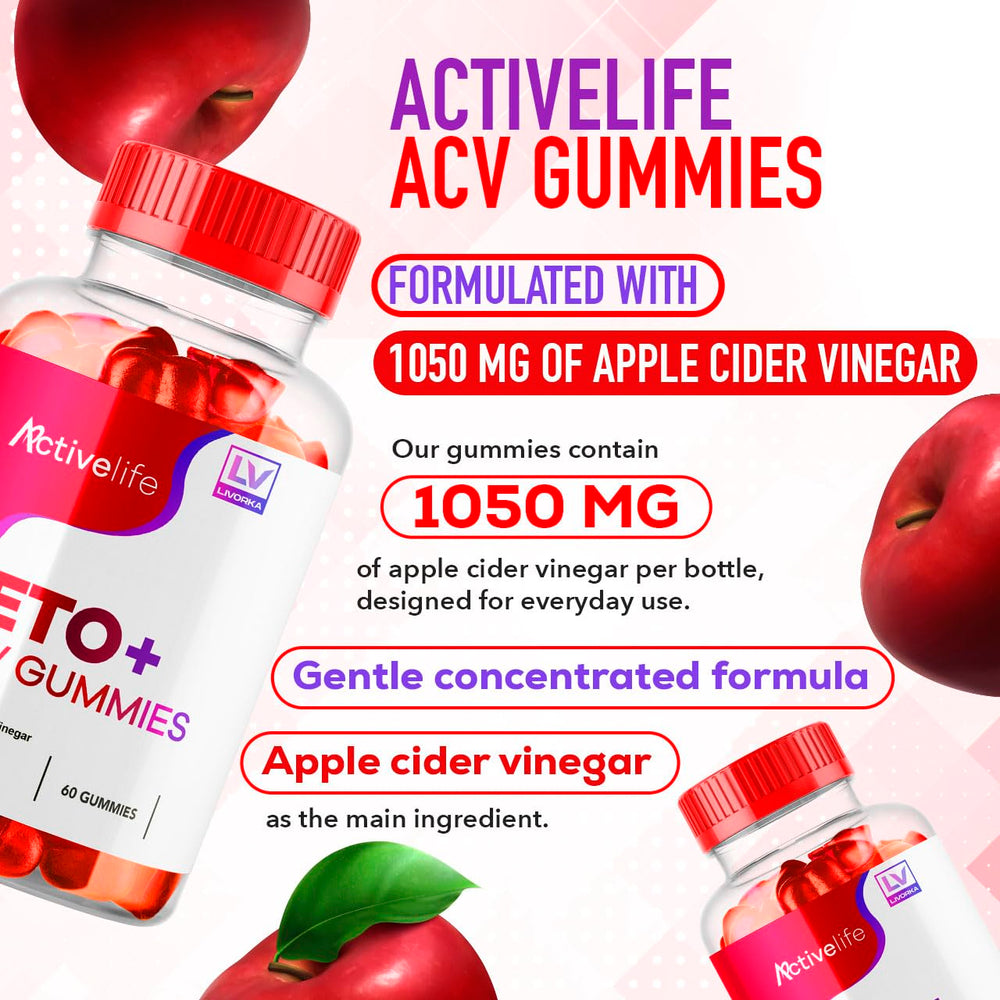 ActivLife Keto ACV Gummies label close-up