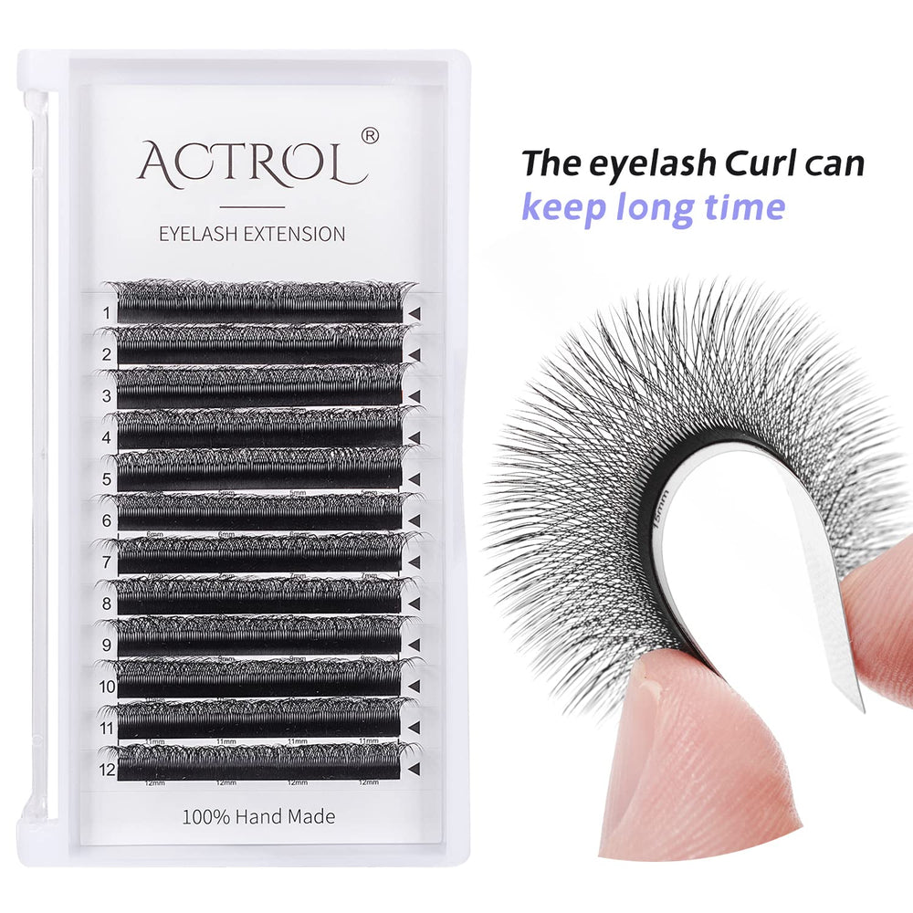 ACTROL 4D W Lashes curl stability for consistent lift throughout wear.
