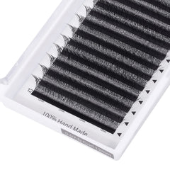 ACTROL 4D W Lashes lengths from 8–15 mm in a mixed tray.