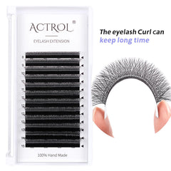 ACTROL W extensions with 0.07C curl offer lasting curl and definition