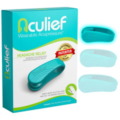Aculief hand clip Teal X-Small worn on hand