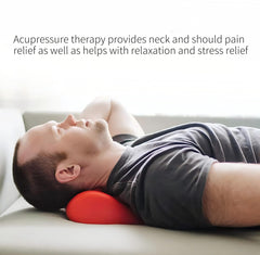 Portable travel-friendly neck pillow for home and on-the-go use