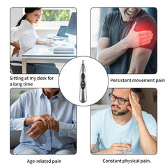 Meridian stimulation and acupoint activation with the pen