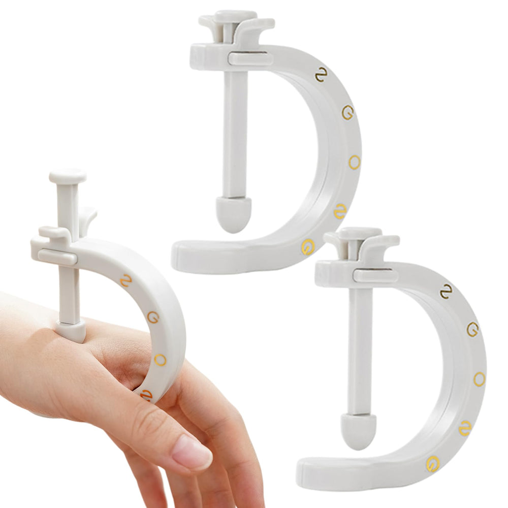Two-piece Acupuncture Clip Tool set in light gray