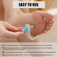 L14 acupoint stimulation with adjustable 12-speed opening