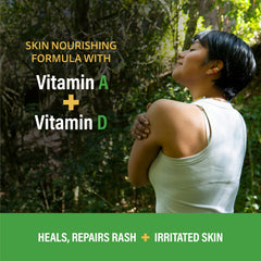 A+D Medicated Rash Ointment packaging front highlighting travel-friendly size for on-the-go skin care