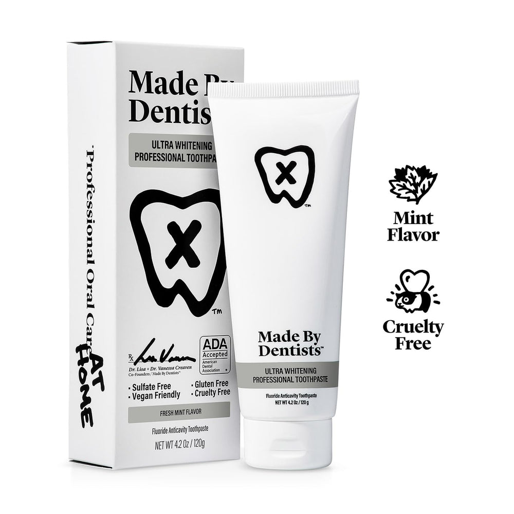 ADA Approved logo on toothpaste packaging