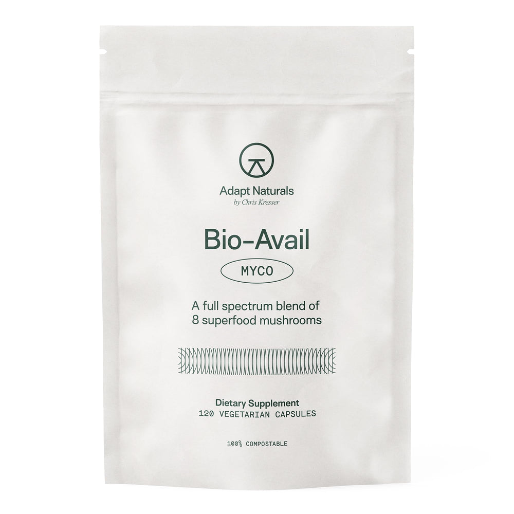 Adapt Naturals Bio-Avail Myco bottle with capsules