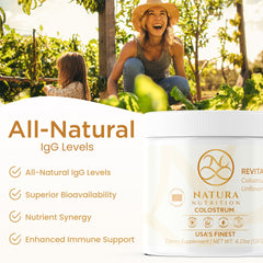 Additive-free, non-GMO colostrum powder