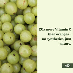 Amla powder used for hair and skin care