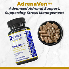 AdrenaVen formula featuring organic Rhodiola Rosea, Cordyceps and Eleuthero