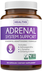Adrenal Support & Cortisol Manager bottle with label