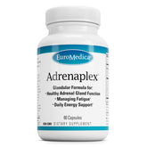 Front packaging view of EuroMedica Adrenaplex 60 capsules