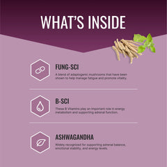 Adrenasyl bottle front label showing 180 count packaging