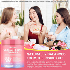 Gummies designed for vaginal health and pH balance