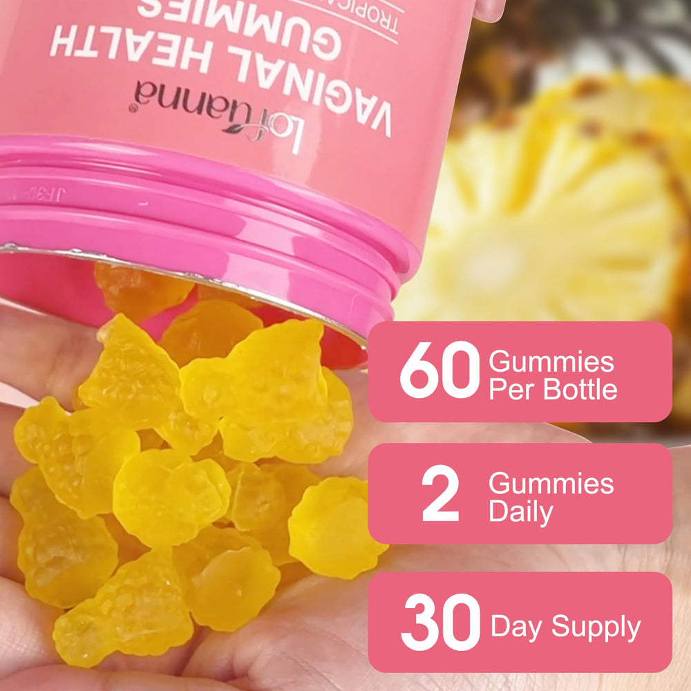 60 gummies per bottle for a 30-day supply