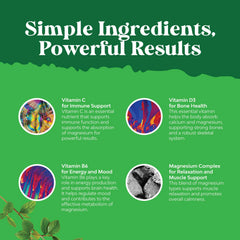 Adult and kids friendly magnesium chewables