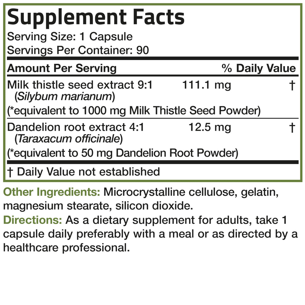 Adult taking liver health supplement capsule