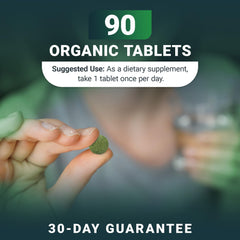 Adults taking daily greens supplement