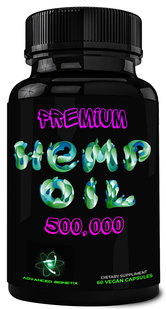 Advanced Bionetix True Hemp Oil 500,00 bottle with dropper